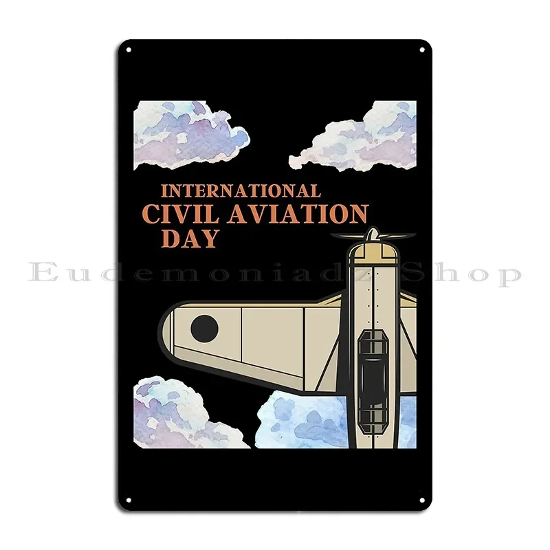 Home Cinema Today - International Civil Aviation Day Metal Sign
