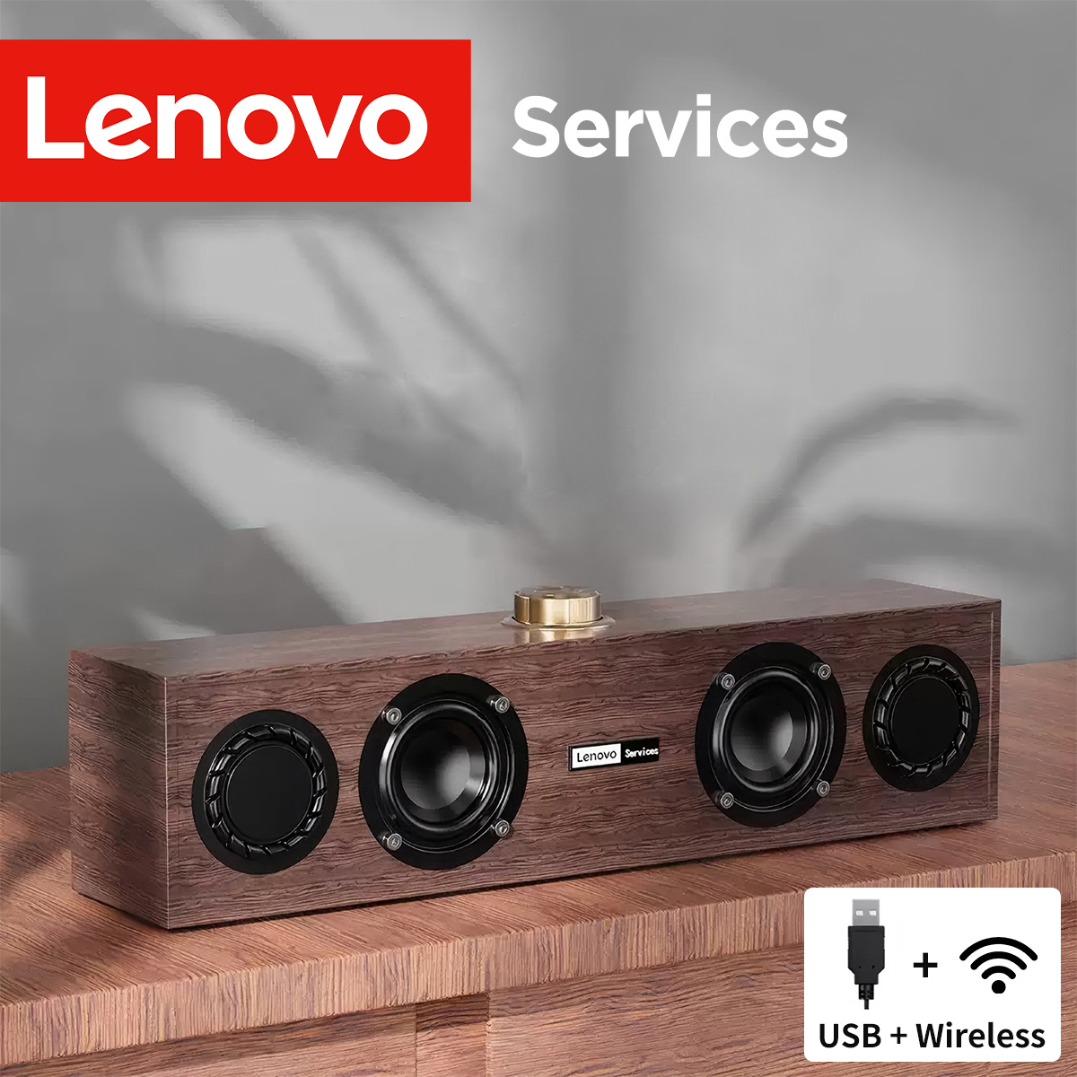 Home Cinema Philips - Lenovo C02 Multimedia Speaker Bluetooth Speaker
