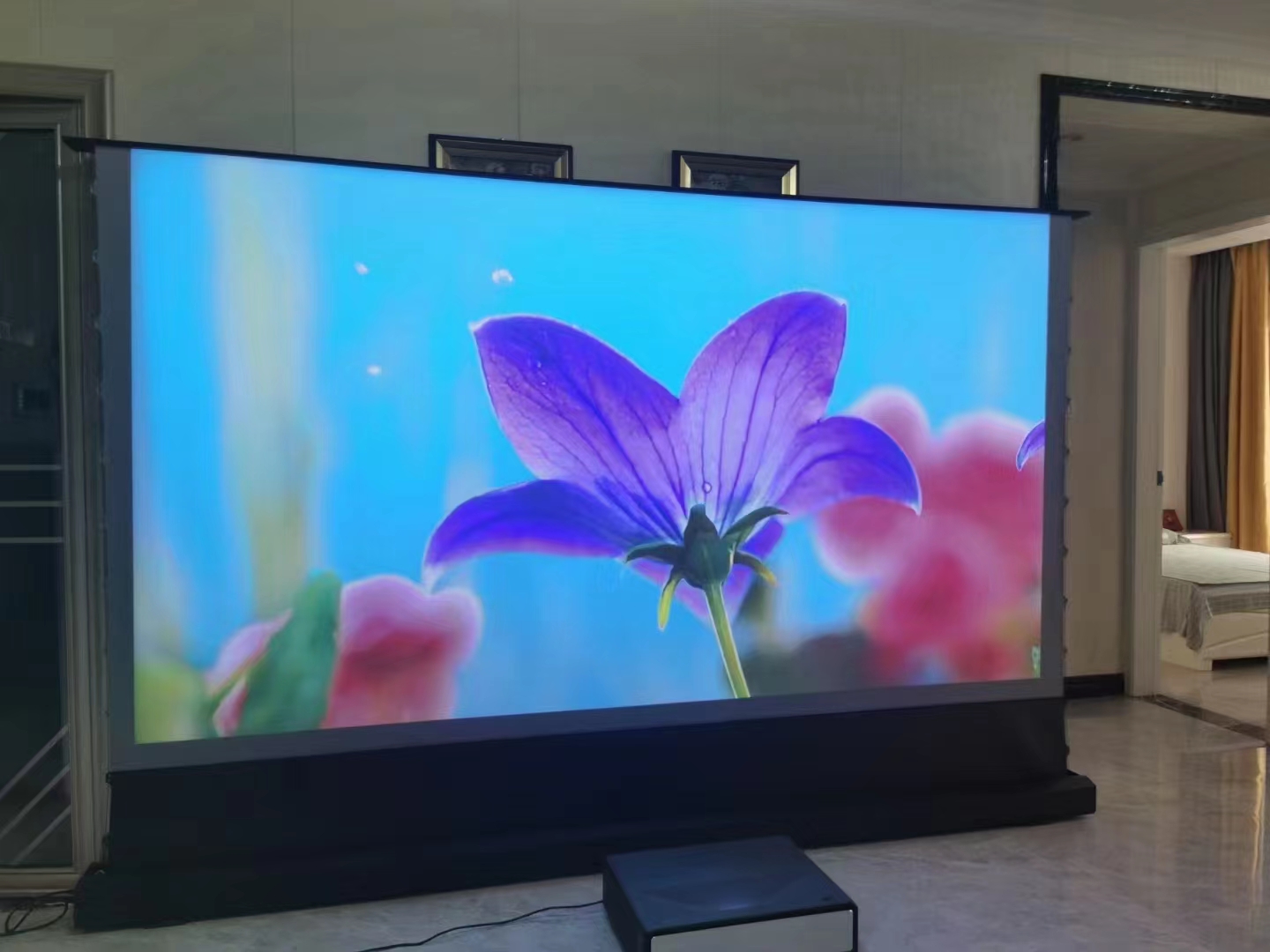 XJK Home Cinema Electric Tensi - Home Cinema Flooring ulasan dan harga