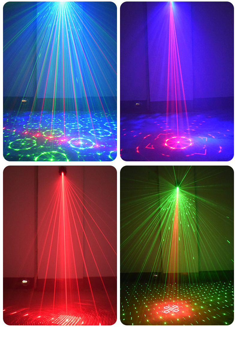 Party light DJ disco ball RGB  - Home Cinema Led Projector ulasan dan harga