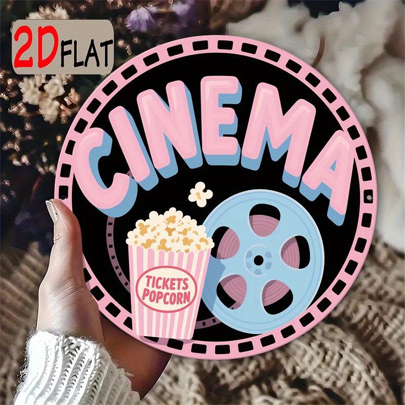 Vintage 2D Cinema Decoration | - Home Cinema Wall ulasan dan harga