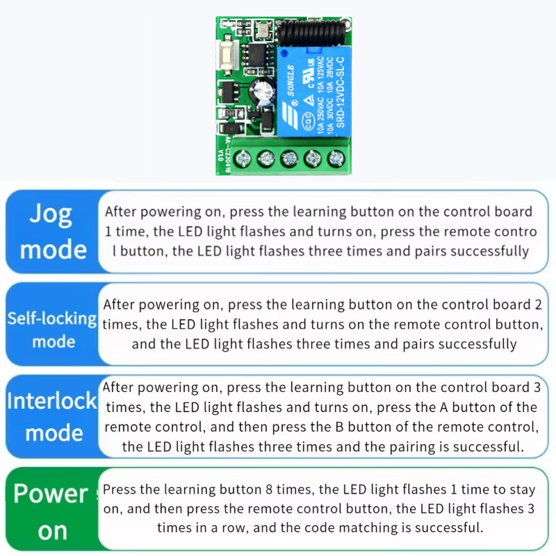 433MHz DIY Wireless Switch DC  - Home Cinema Diy ulasan dan harga