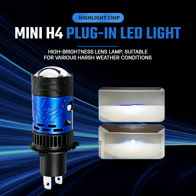 Direct insertion H4 LED headli - Projector Lamp Replacement ulasan dan harga