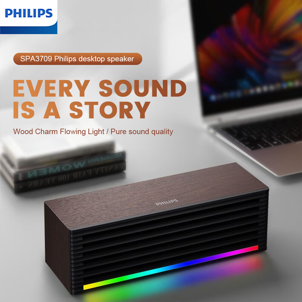 PHILIPS 3709 Desktop Speaker S - Home Cinema Philips ulasan dan harga