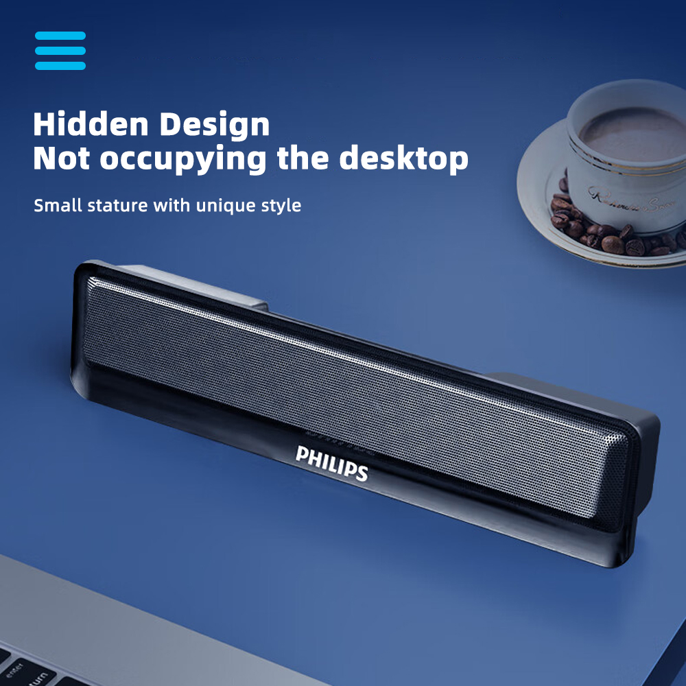 Philips SPA 2100 SoundBar Back - Home Cinema Philips ulasan dan harga