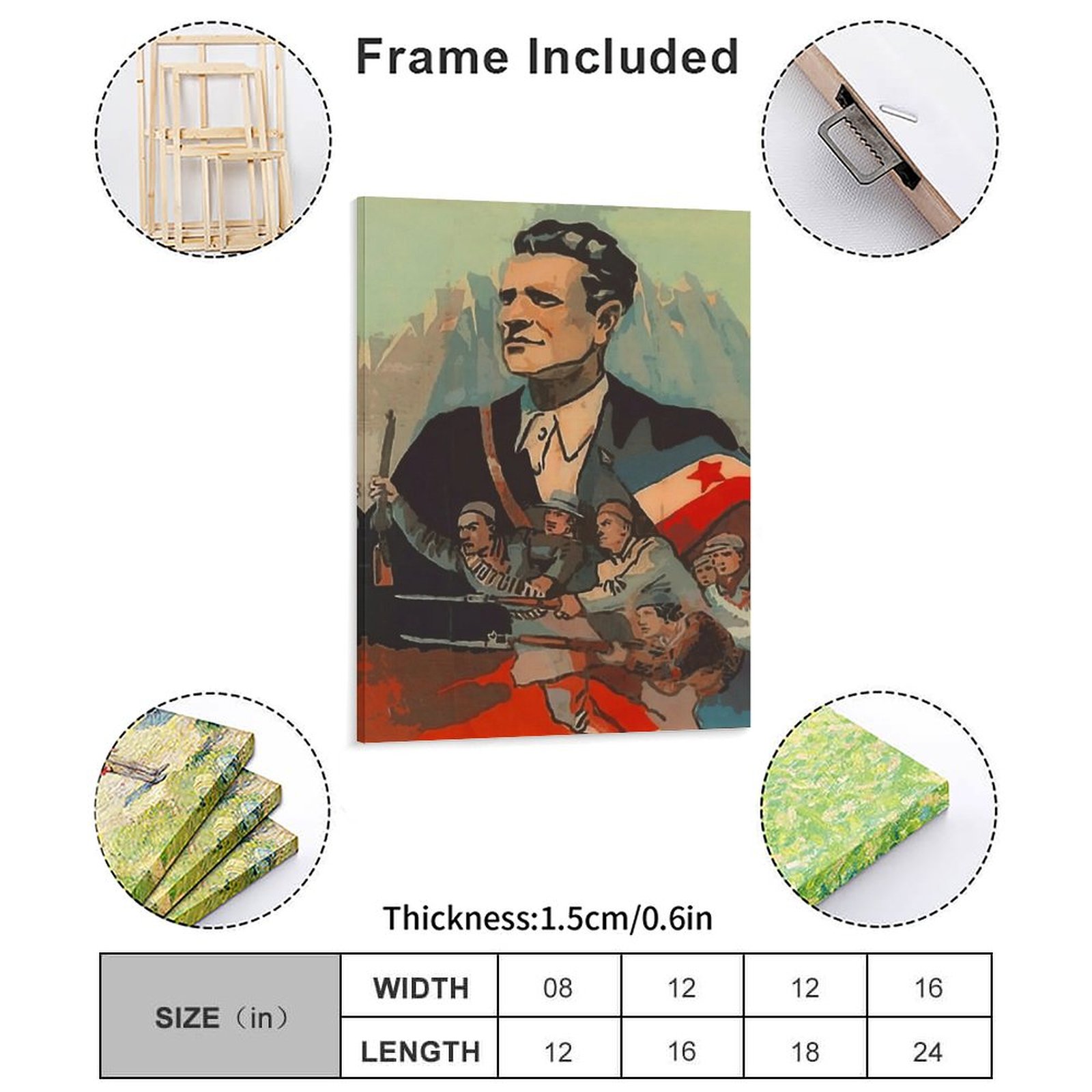 Jugoslavija Josip Broz Tito Po - Home Cinema Wall ulasan dan harga