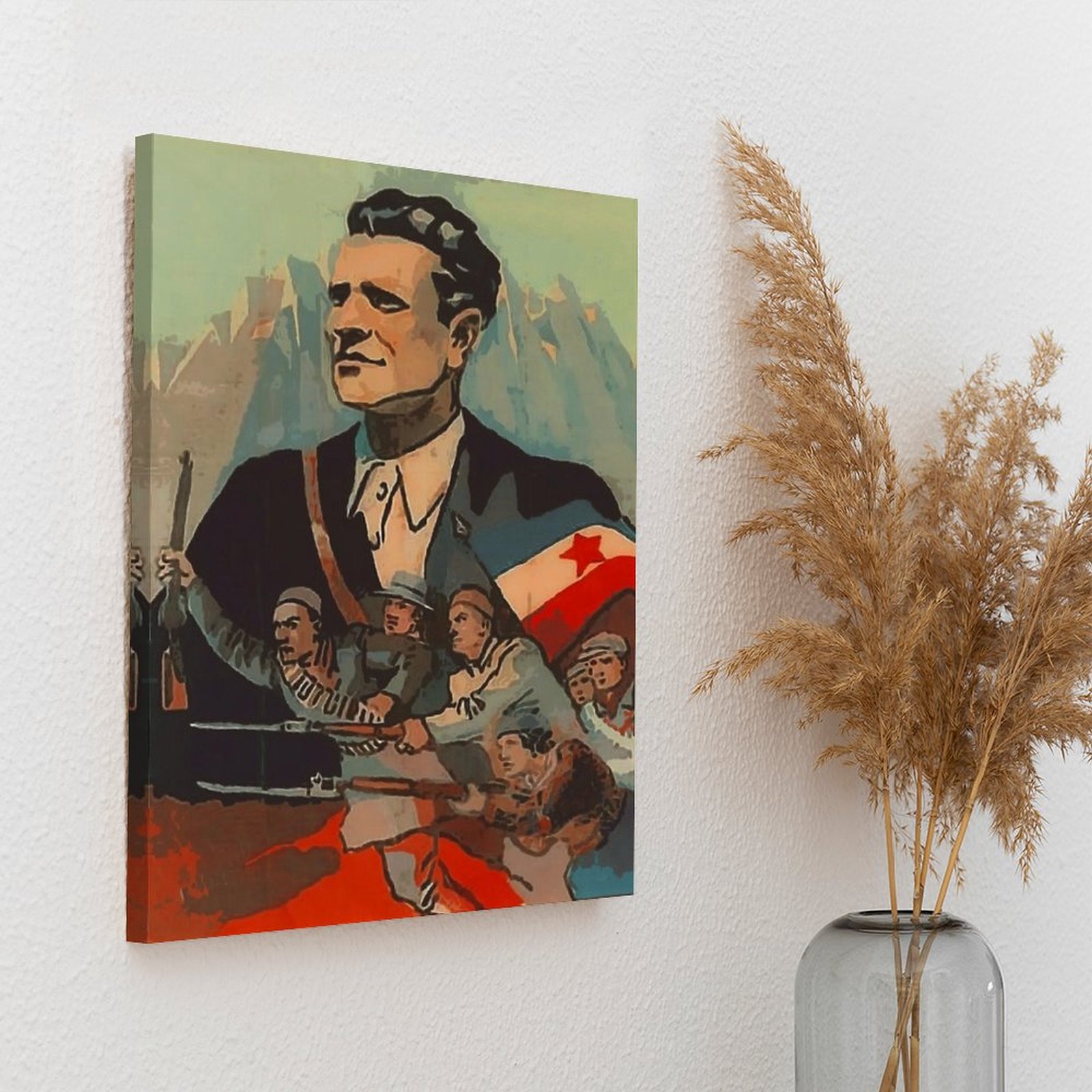Jugoslavija Josip Broz Tito Po - Home Cinema Wall ulasan dan harga
