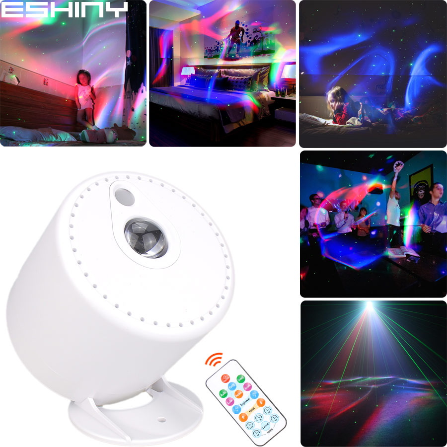 ESHINY RGB LED Rechargeable Ba - Home Cinema Led Projector ulasan dan harga