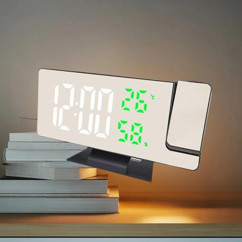 LED Digital Alarm Clock Projec - Home Cinema Led Projector ulasan dan harga