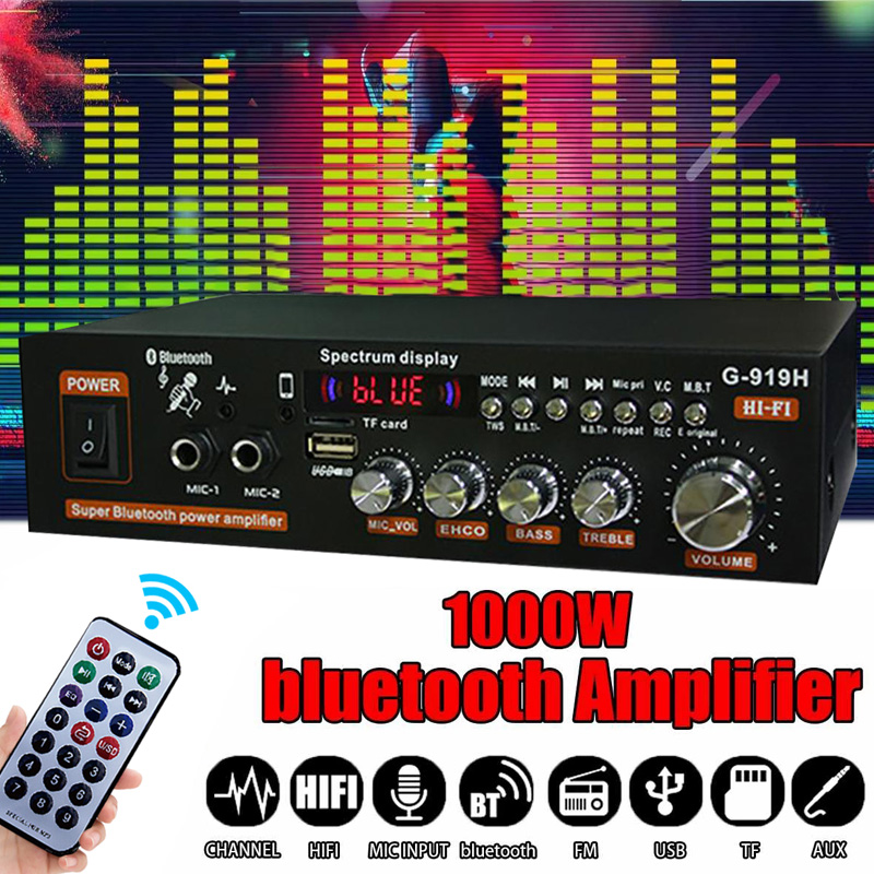 G-919H 1000W Home Power Amplif - Home Cinema Bluetooth ulasan dan harga