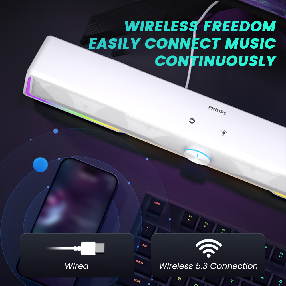 PHILIPS SPA4100 Soundbar Simpl - Home Cinema Philips ulasan dan harga