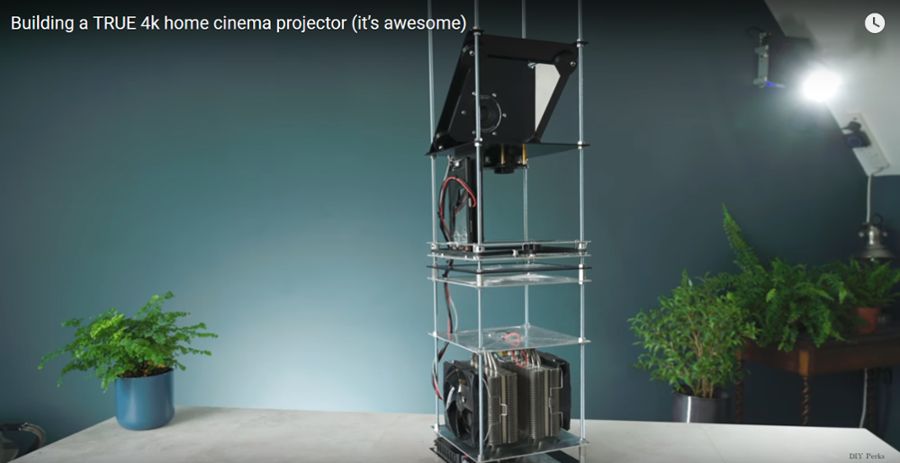 DIY LED U-HOME High CRI 95+ CO - Home Cinema Led Projector ulasan dan harga