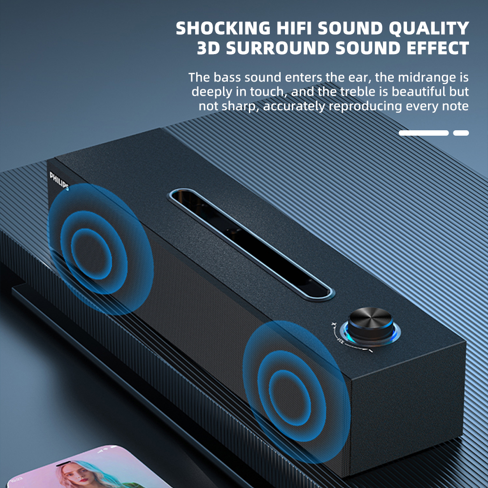 Philips SPA3808 SoundBar Retro - Home Cinema Philips ulasan dan harga