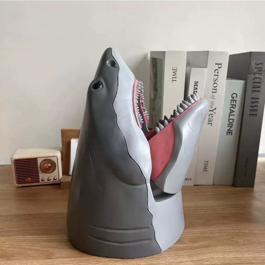 Creative Shark Shaped Popcorn  - Home Cinema Today ulasan dan harga