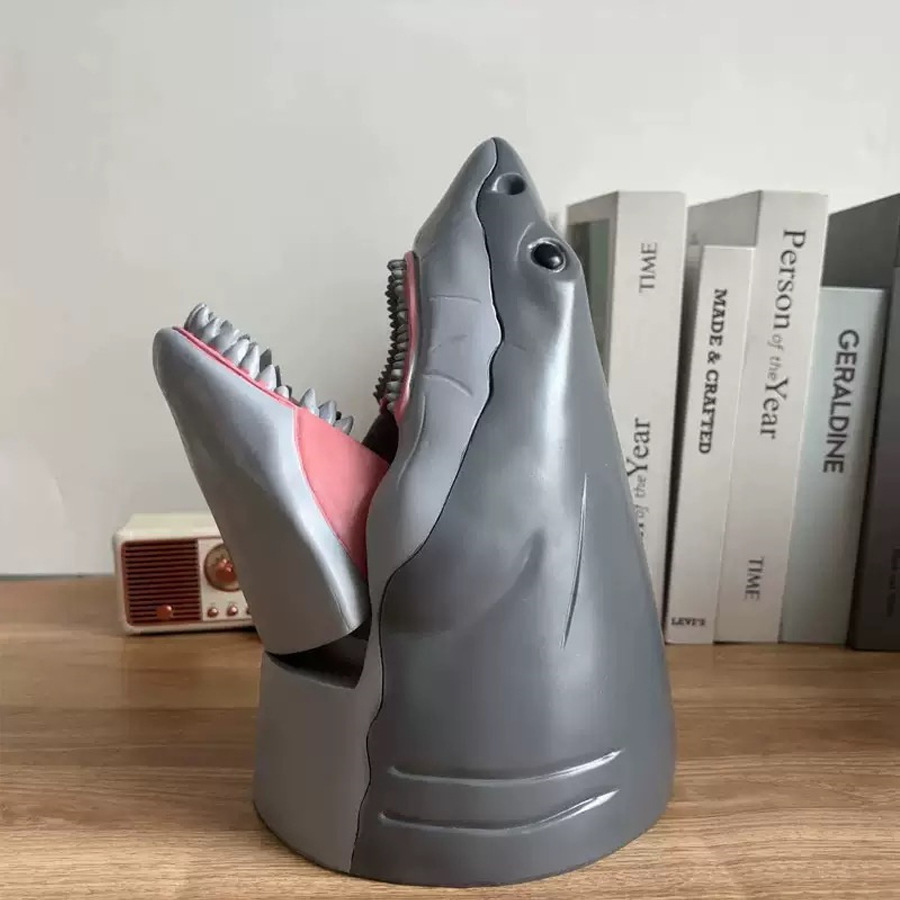 Creative Shark Shaped Popcorn  - Home Cinema Today ulasan dan harga