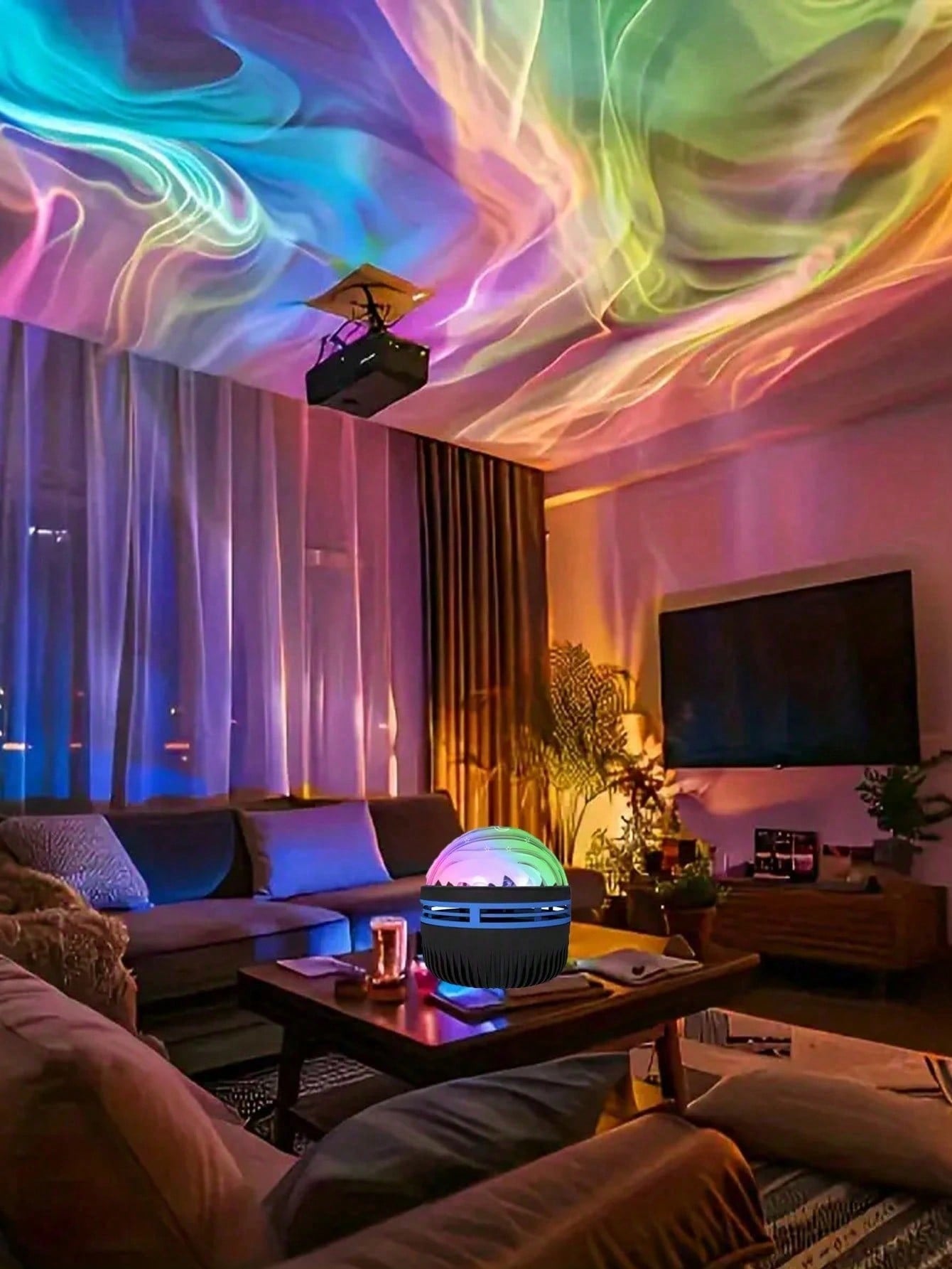 1pc LED Northern Lights Aurora - Home Cinema Gifts ulasan dan harga