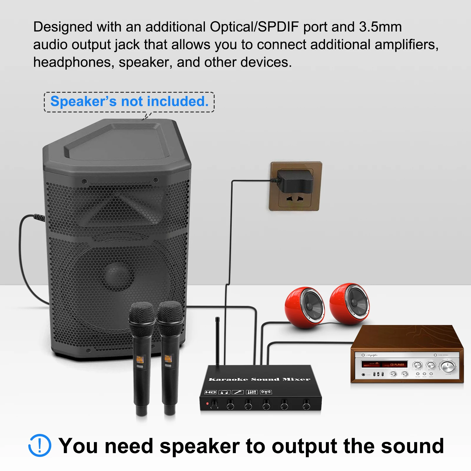 HDMI Karaoke Player Mixer Home - Home Cinema Bluetooth ulasan dan harga