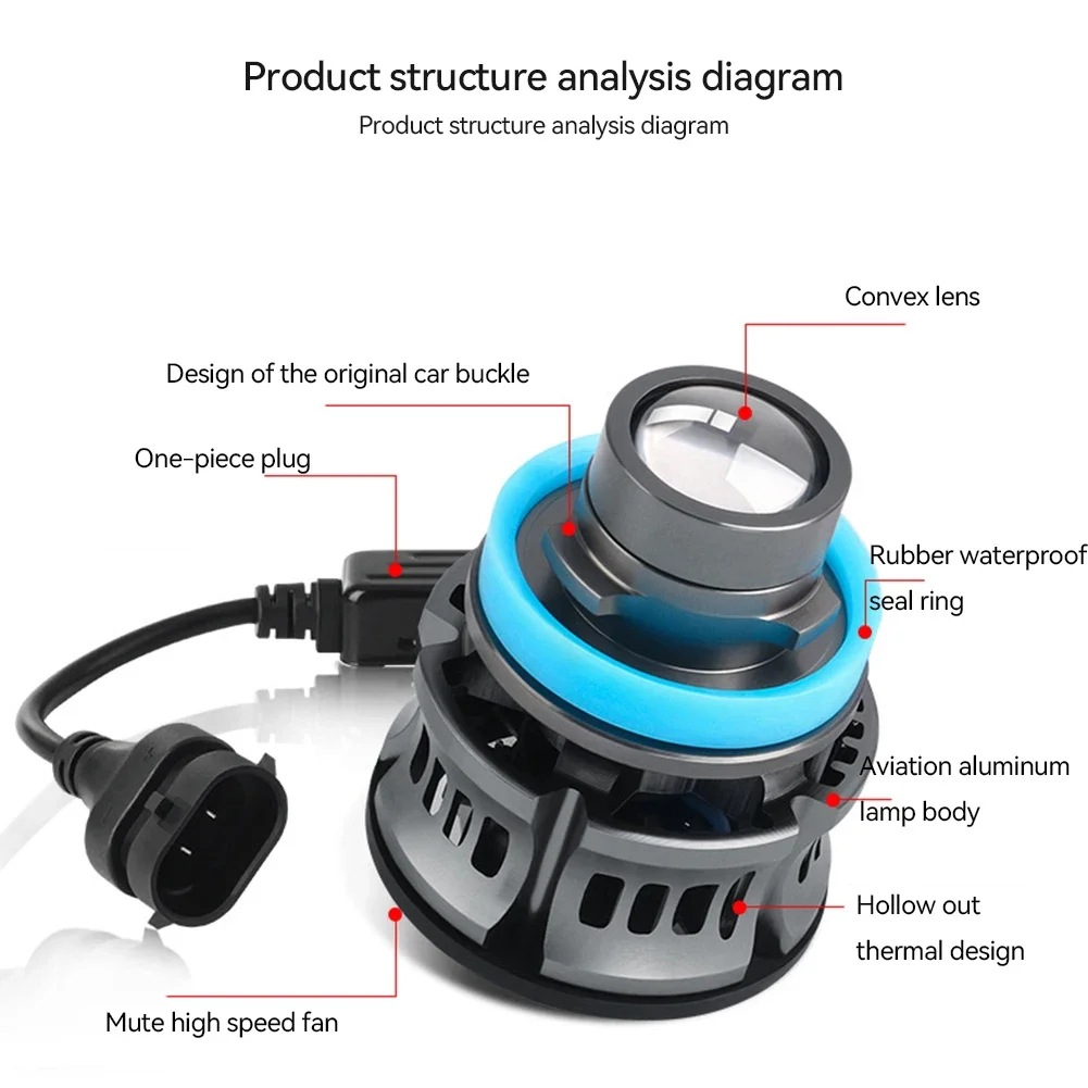 Automotive H7 9006 Laser Headl - Projector Lamp Replacement ulasan dan harga