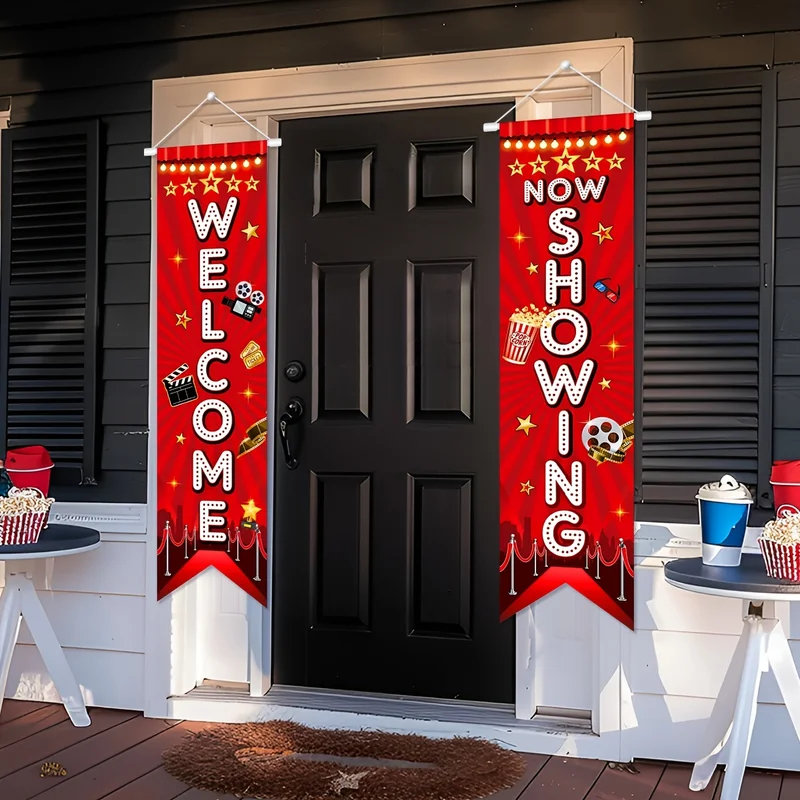 1 pair, 2D flat, red neon welc - Home Cinema Today ulasan dan harga