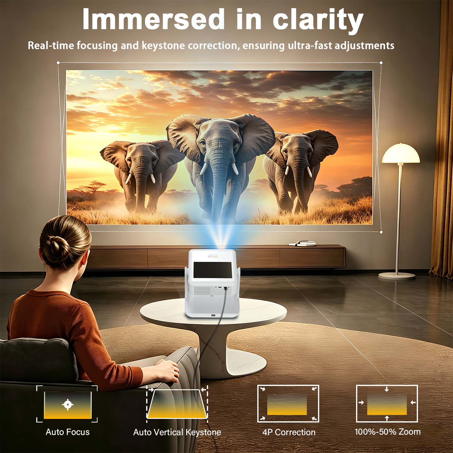 Outdoor & Home Football Projec - Home Cinema Gifts ulasan dan harga