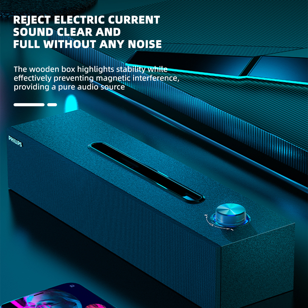 Philips SPA 3808 SoundBar Feat - Home Cinema Philips ulasan dan harga