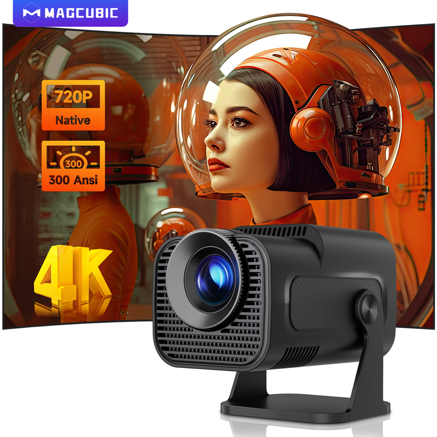 Magcubic HY320 Mini Newly Nati - Xiaomi Home Cinema ulasan dan harga