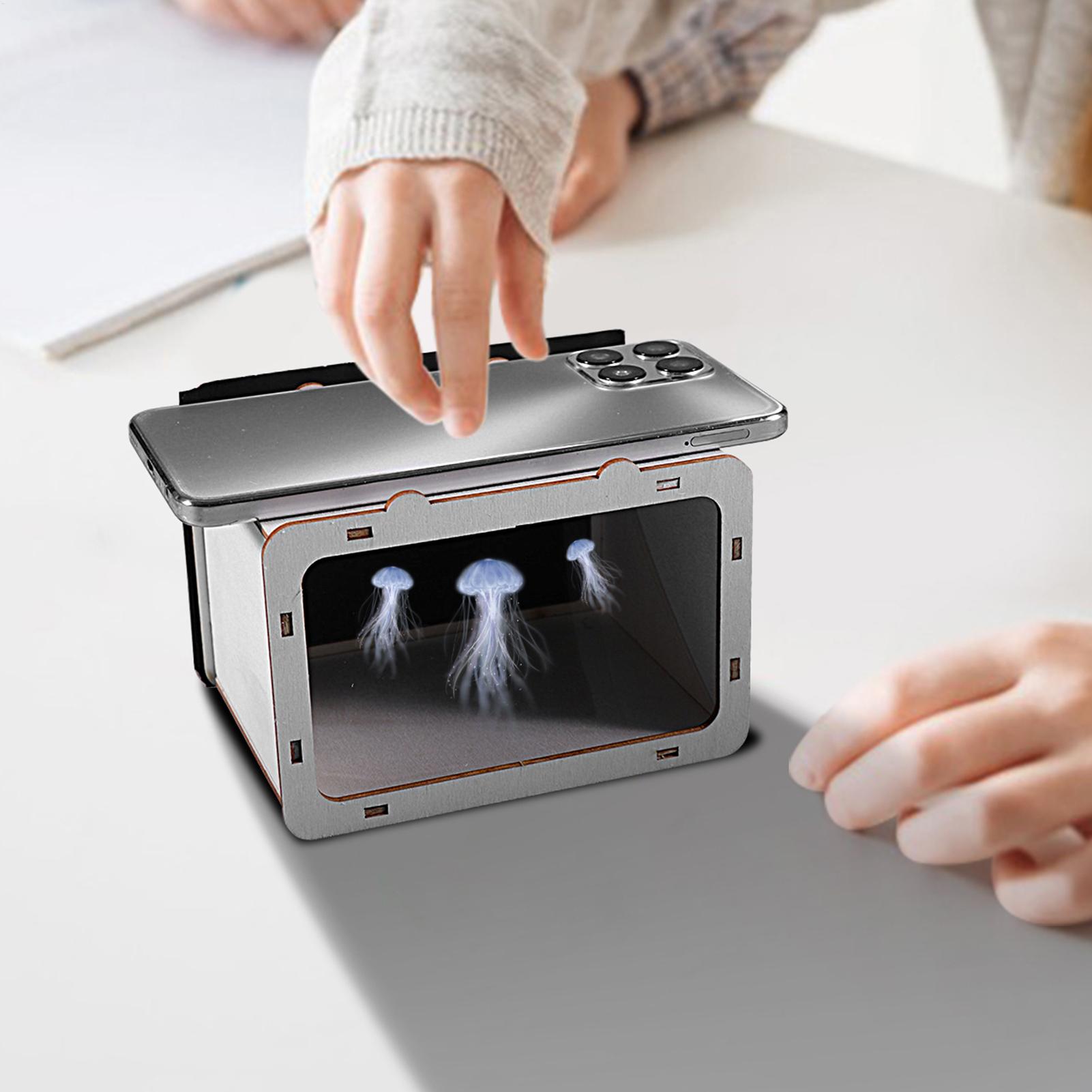 3D Holographic TV Cinema Proje - Home Cinema Diy ulasan dan harga