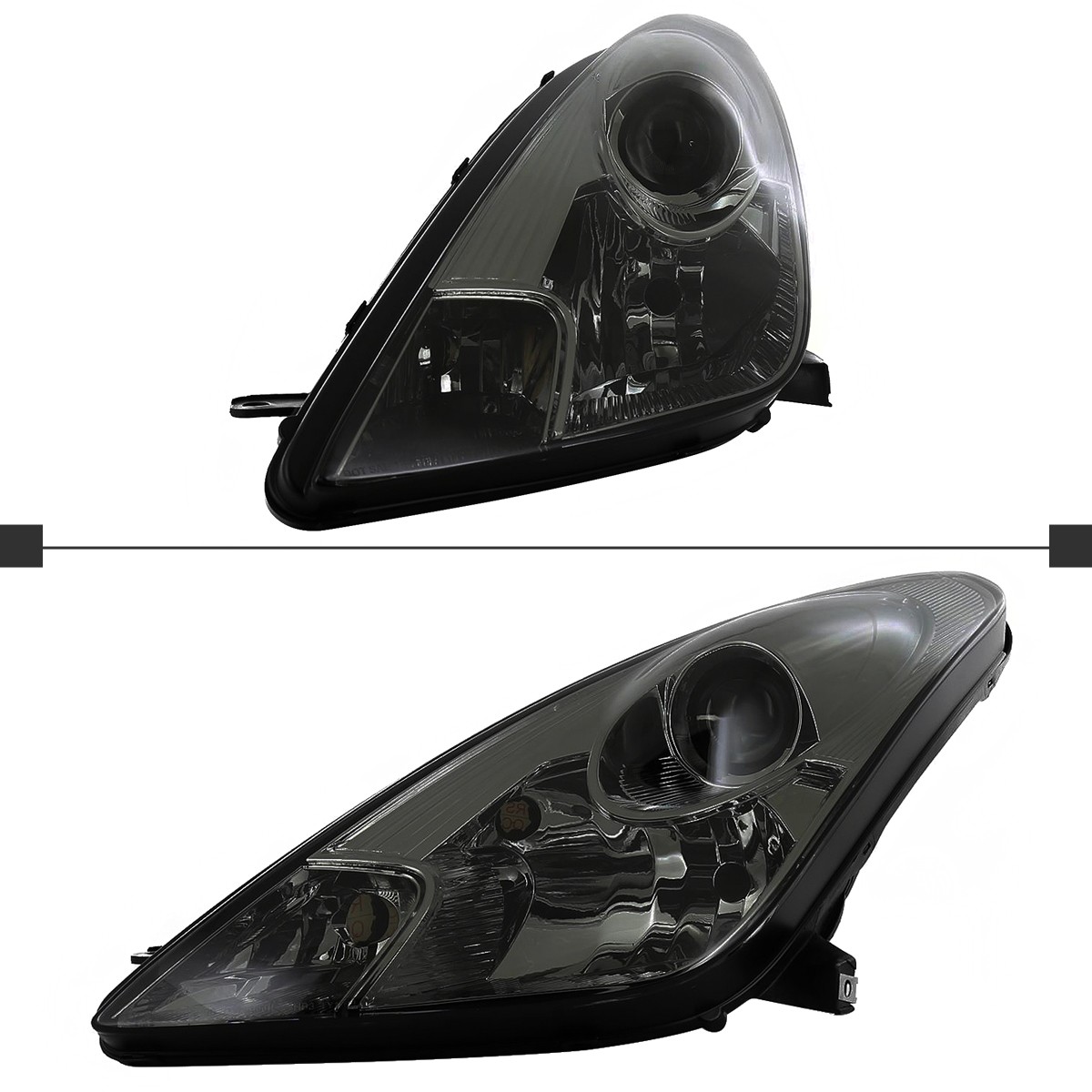 Smoke Projector Headlights Fit - Projector Lamp Replacement ulasan dan harga