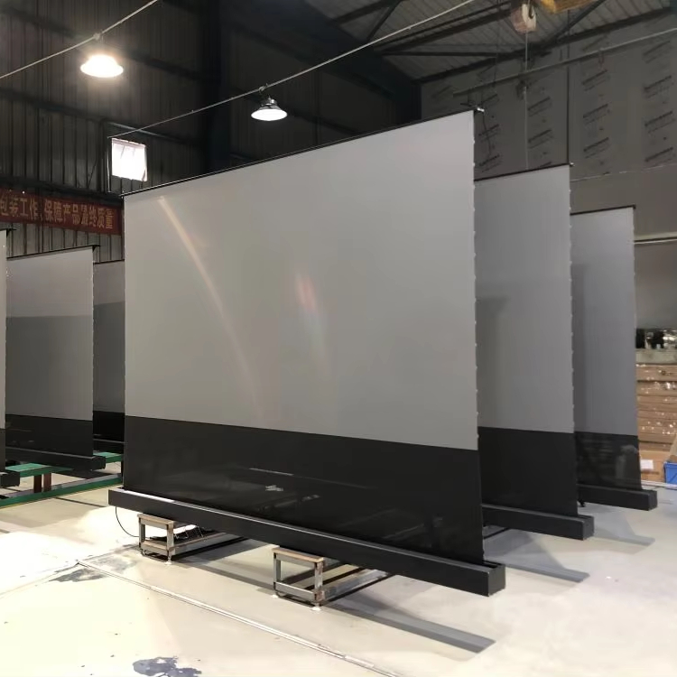 Electric 92-Inch Pop-Up Projec - Home Cinema Flooring ulasan dan harga