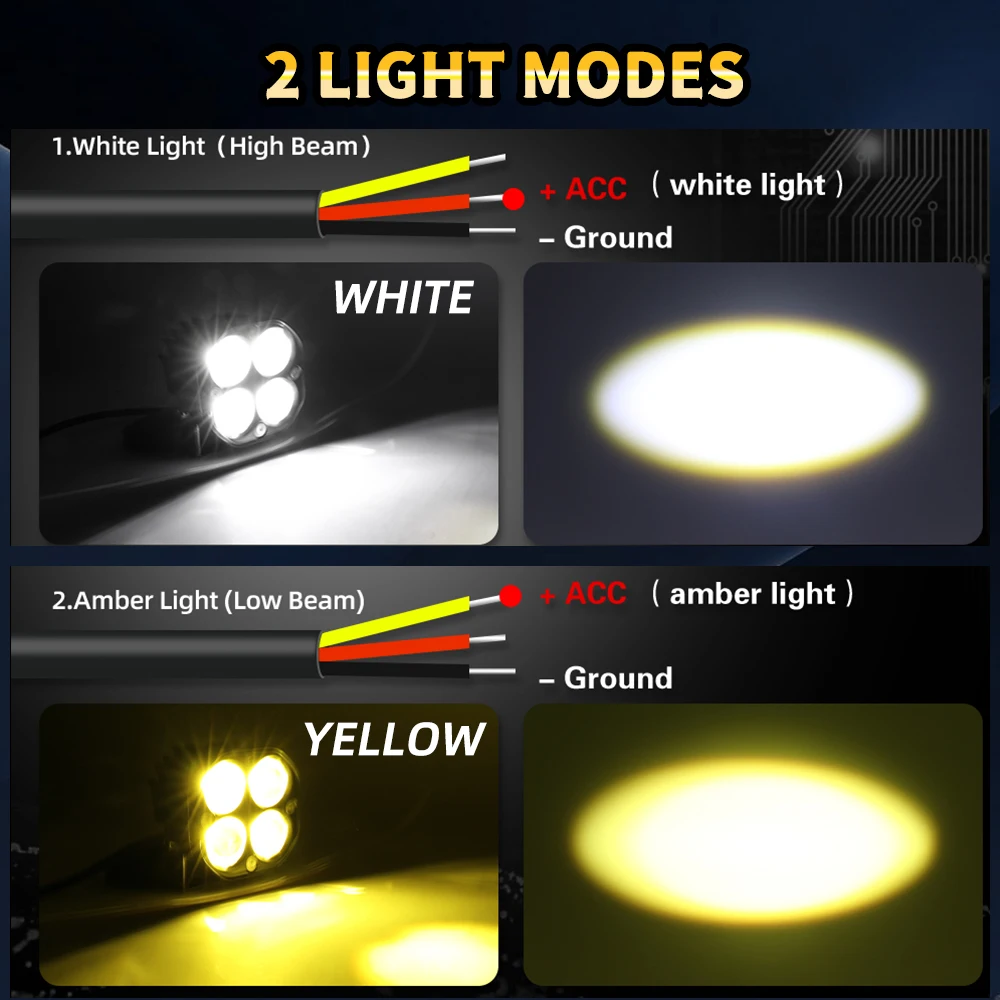 Car Moto Lens Led Spotlight 50 - Projector Lamp Replacement ulasan dan harga