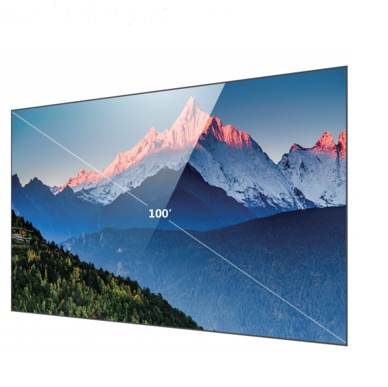 92 Inch 100 Inch 120 Inch Home - Home Cinema Tv Screen ulasan dan harga
