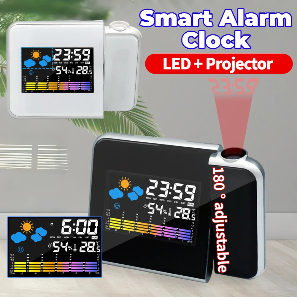 Projection Clock Digital LED P - Home Cinema Led Projector ulasan dan harga