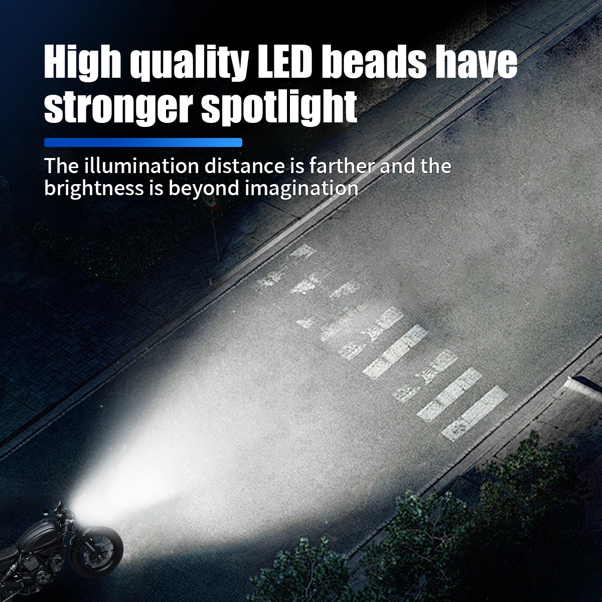 1/2pcs H4 LED Motorcycle Headl - Projector Lamp Replacement ulasan dan harga