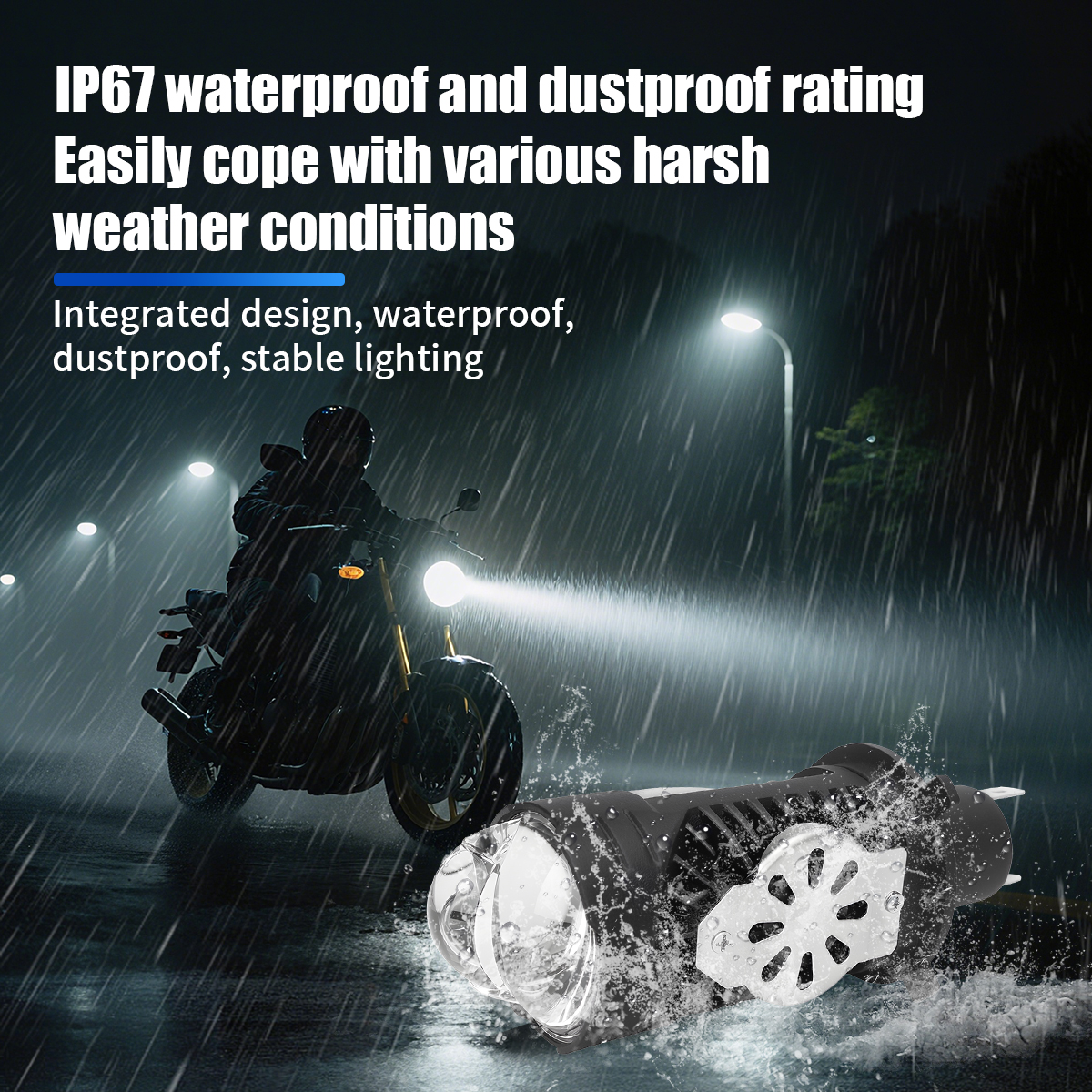 1/2pcs H4 LED Motorcycle Headl - Projector Lamp Replacement ulasan dan harga