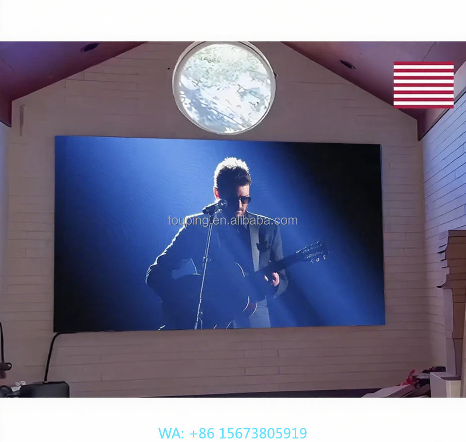 P1.2 P1.5 P1.8 Indoor Led 4K F - Home Cinema Wall ulasan dan harga