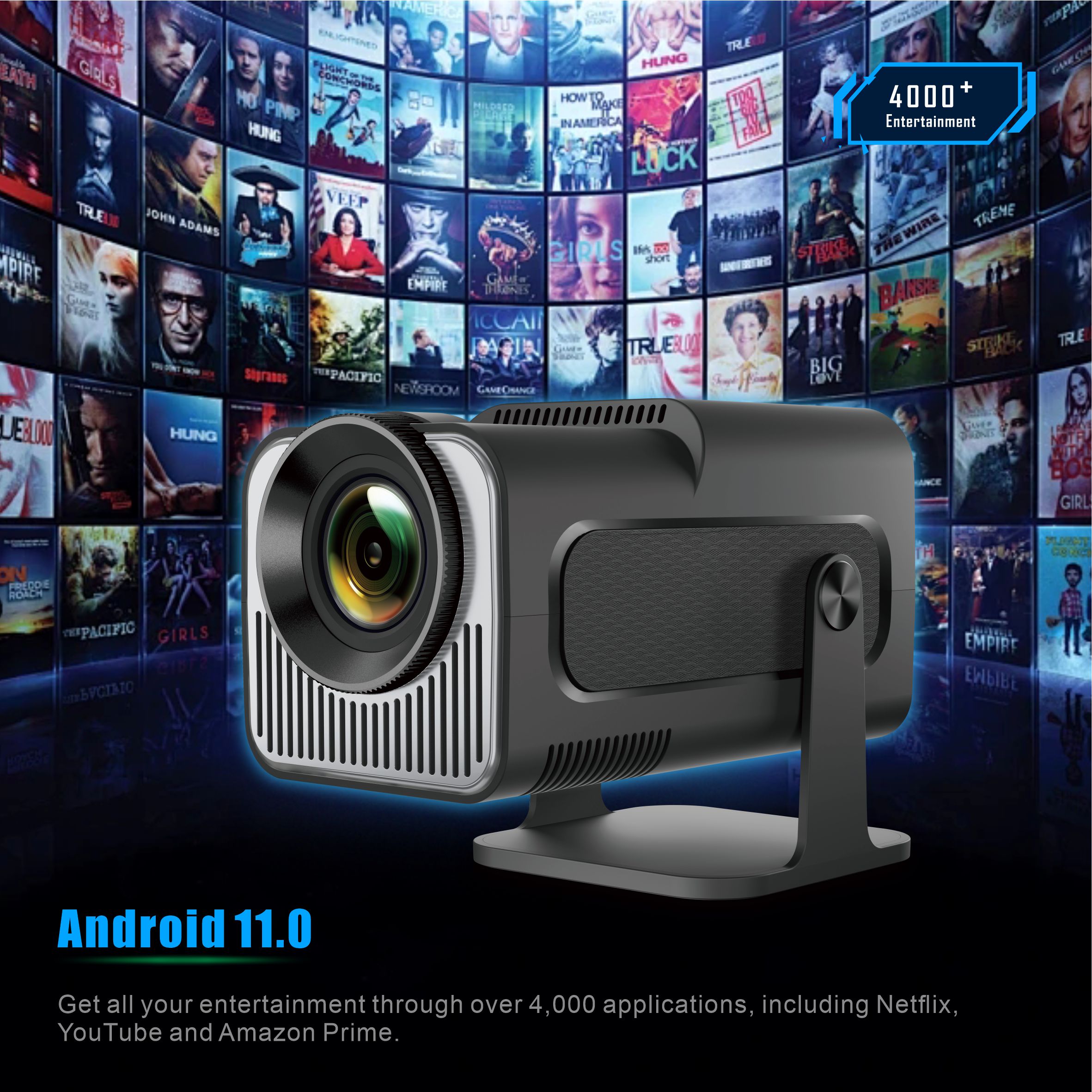 Salange HY320 Mini Projector 7 - Xiaomi Home Cinema ulasan dan harga