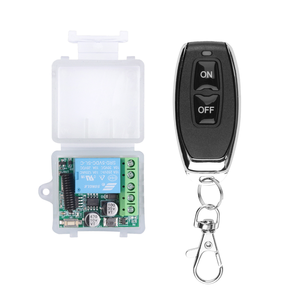 DC 12V 433Mhz RF Wireless Remo - Home Cinema Diy ulasan dan harga
