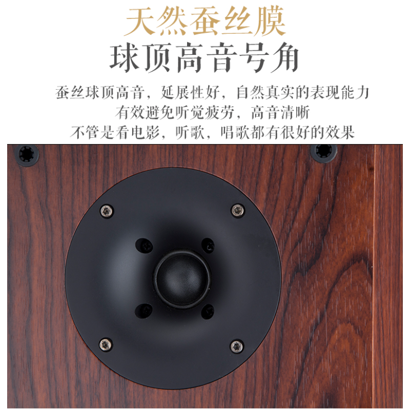 Wooden speakers, living room,  - Home Cinema Flooring ulasan dan harga