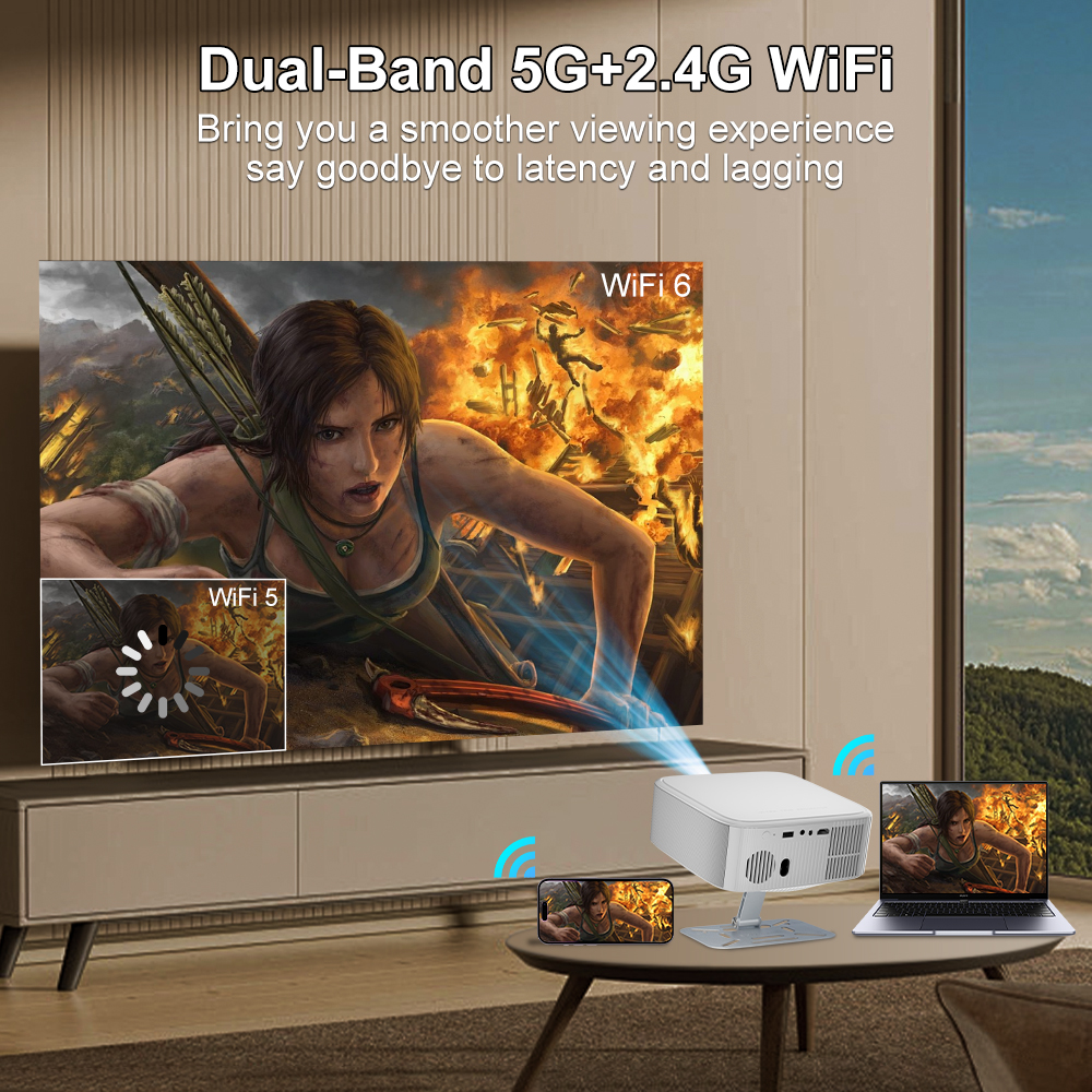 Salange P92Max 1080P Projector - Xiaomi Home Cinema ulasan dan harga