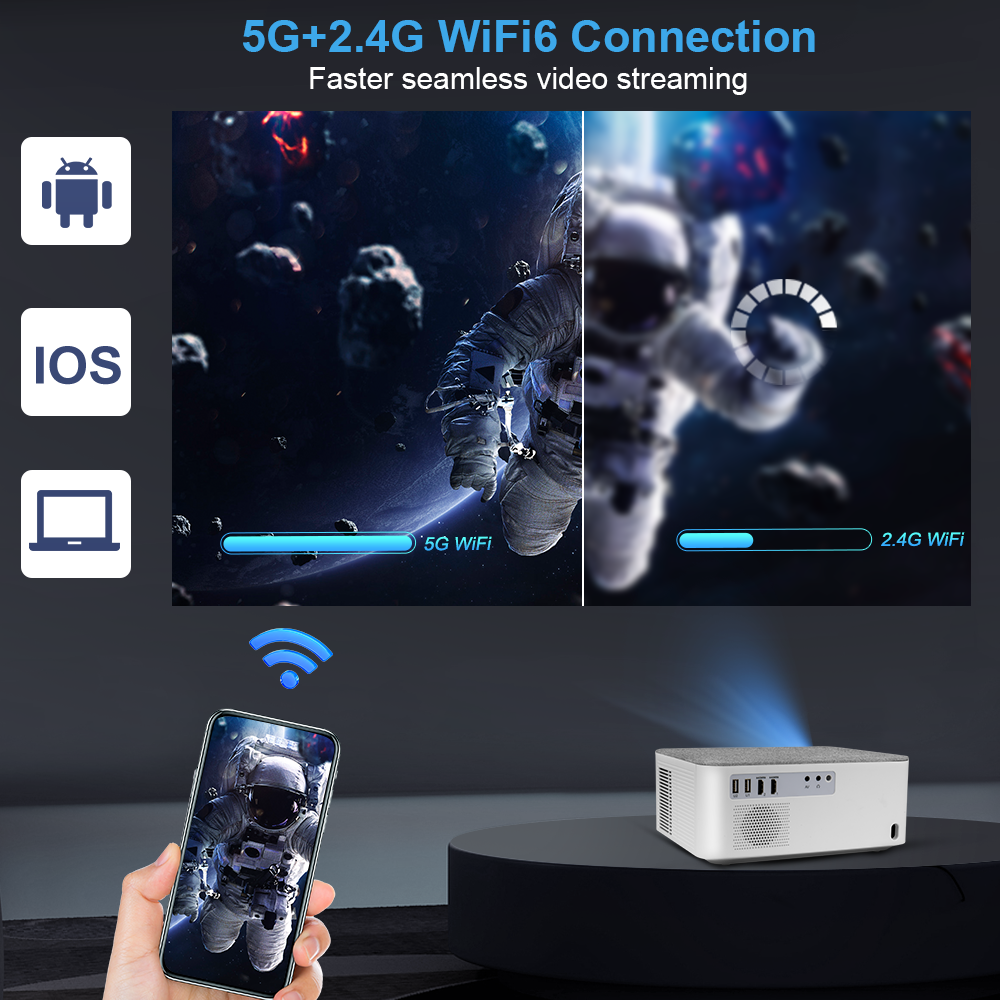 ThundeaL TD92 Pro Full HD Proj - Home Cinema Bluetooth ulasan dan harga