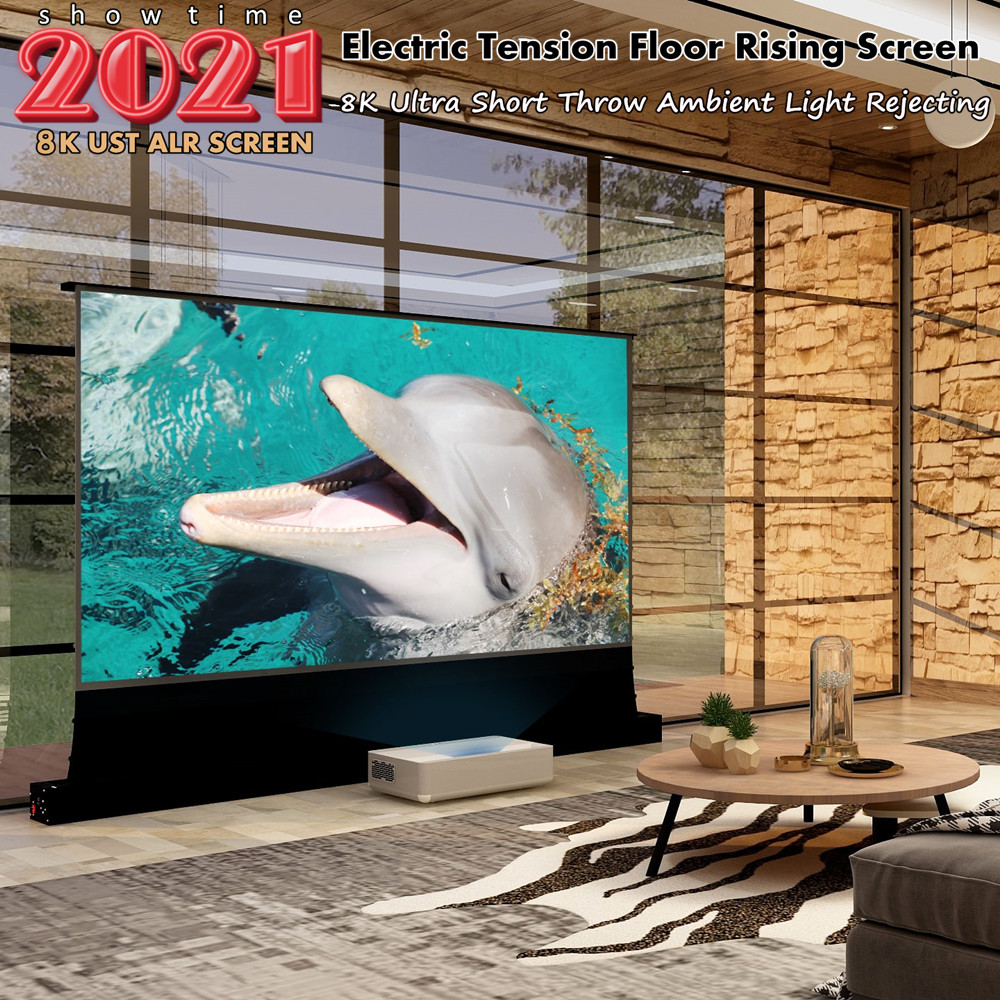 Free Shipping 100inch 16:9 UST - Home Cinema Flooring ulasan dan harga