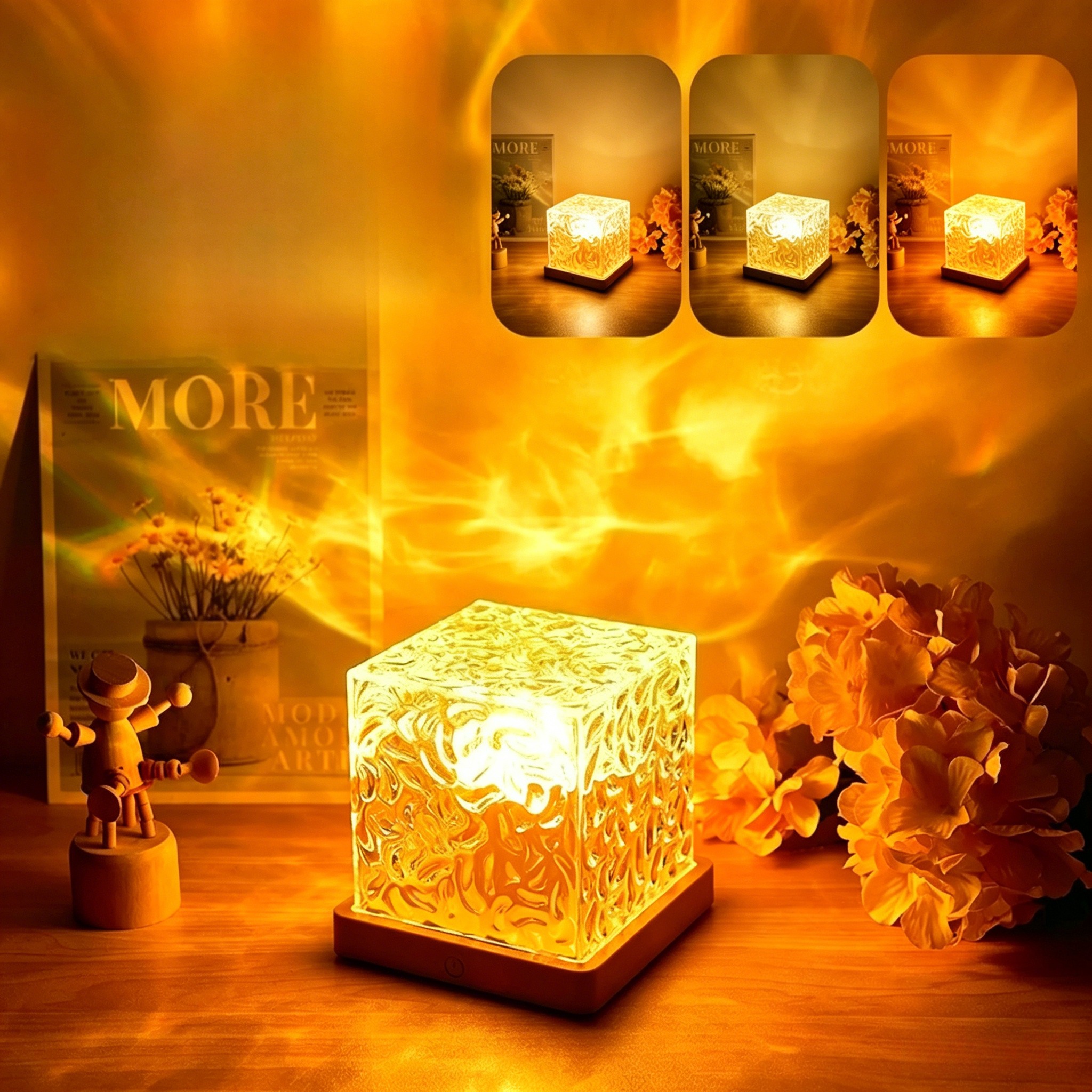 RGB 16 Colors Night Light Remo - Home Cinema Led Projector ulasan dan harga
