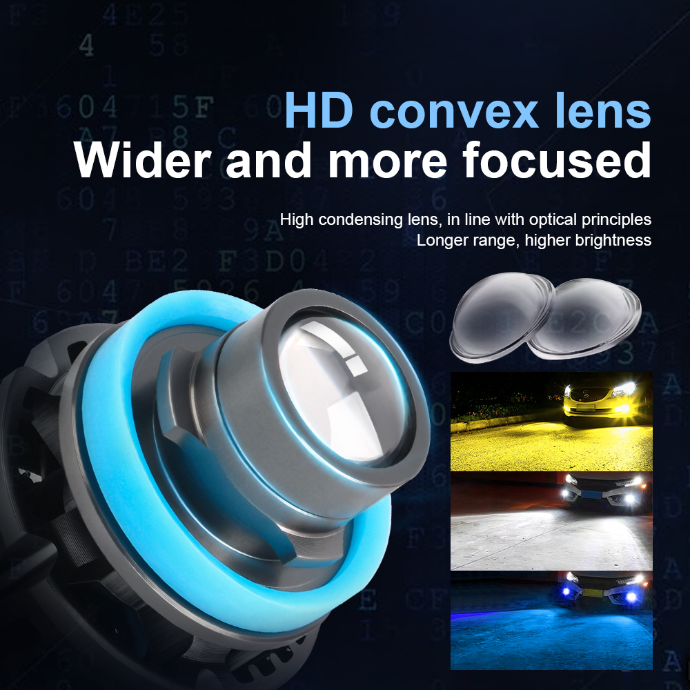 2pcs Car Laser H7 H11 9005 900 - Projector Lamp Replacement ulasan dan harga
