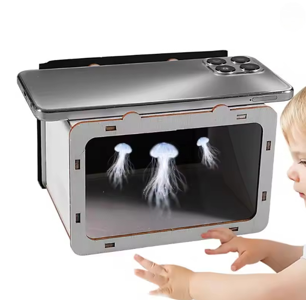 1pc 3D Holographic TV Cinema P - Home Cinema Diy ulasan dan harga