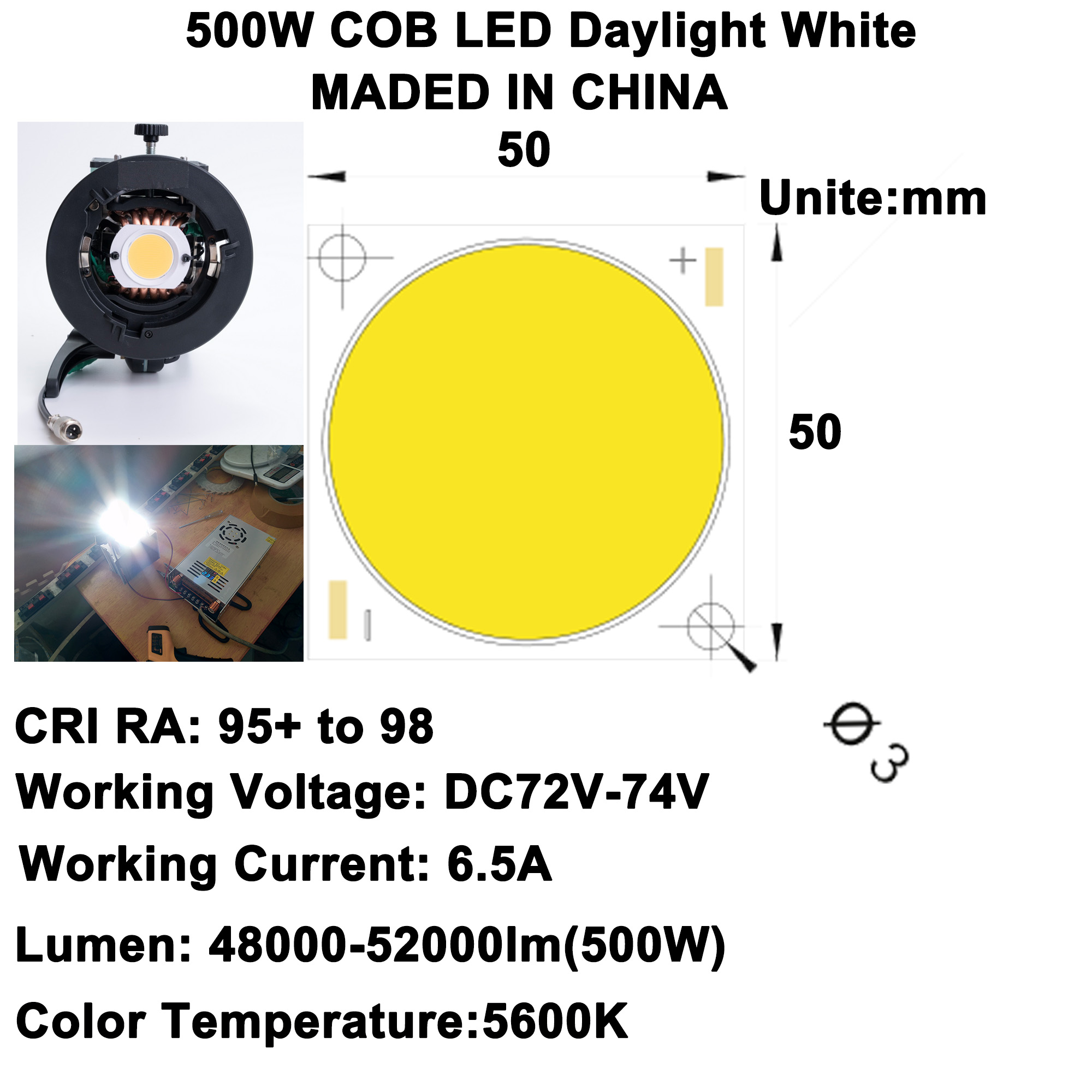DIY LED U-HOME High CRI Ra 97+ - Home Cinema Diy ulasan dan harga