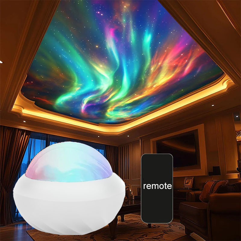 USB Aurora Projection Lamp Nor - Home Cinema Led Projector ulasan dan harga
