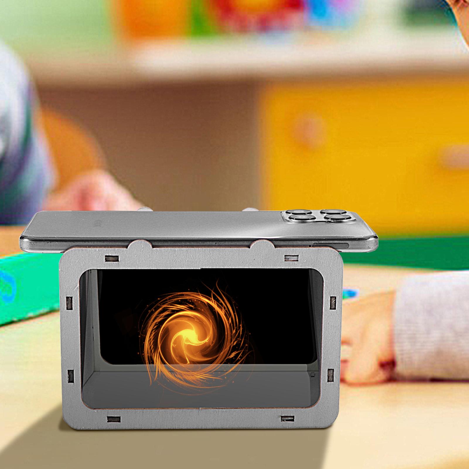 Phone Hologram Projector Porta - Home Cinema Diy ulasan dan harga