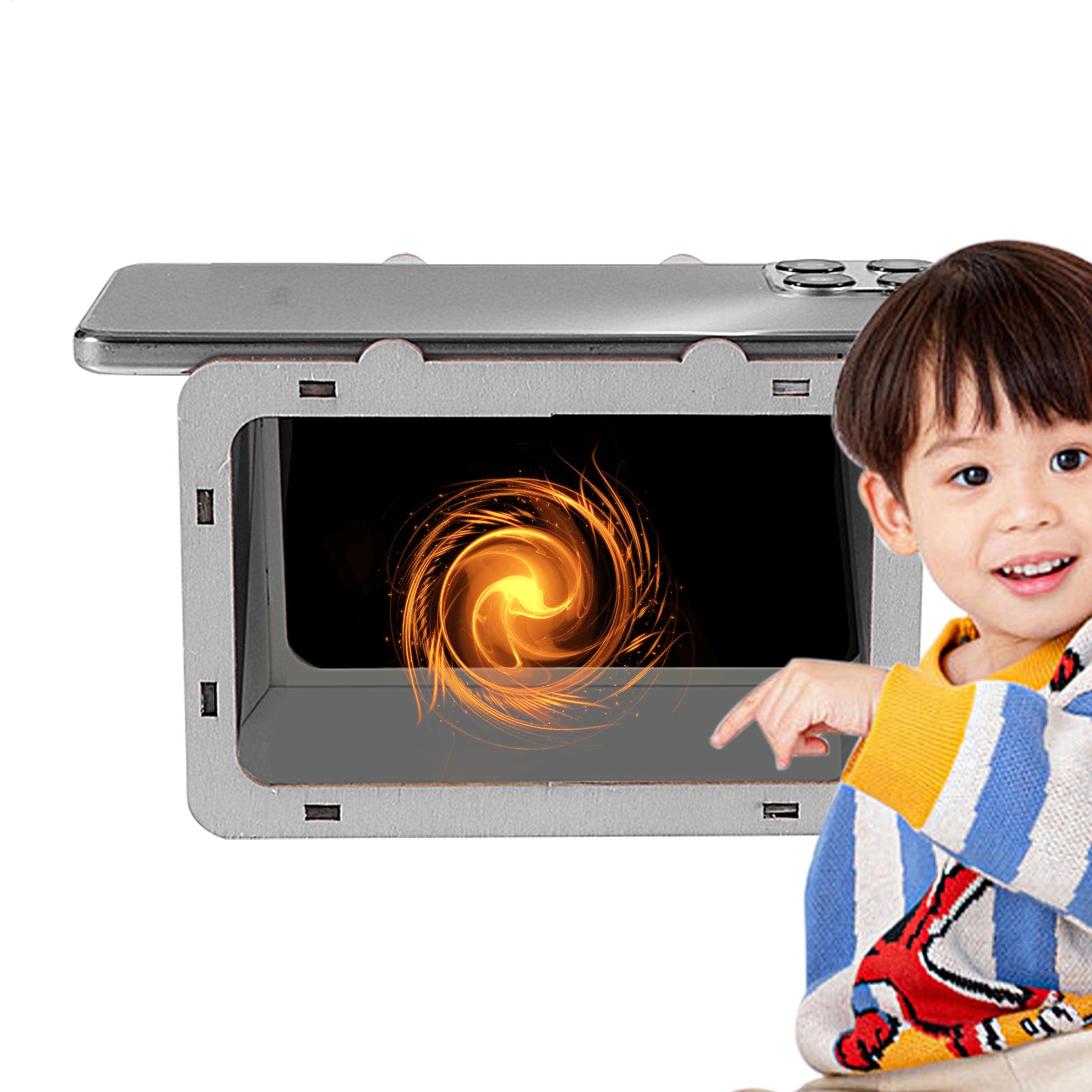 Phone Hologram Projector Porta - Home Cinema Diy ulasan dan harga