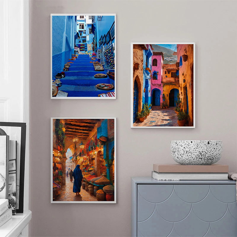 Morocco Travel Marrakesh Photo - Home Cinema Wall ulasan dan harga