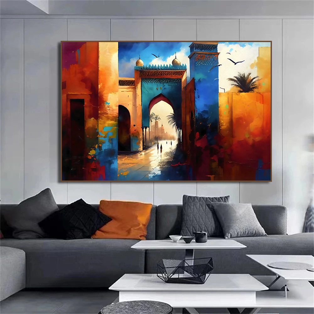 Morocco Travel Marrakesh Photo - Home Cinema Wall ulasan dan harga